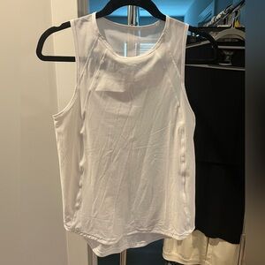 Lululemon white sculpt tank
